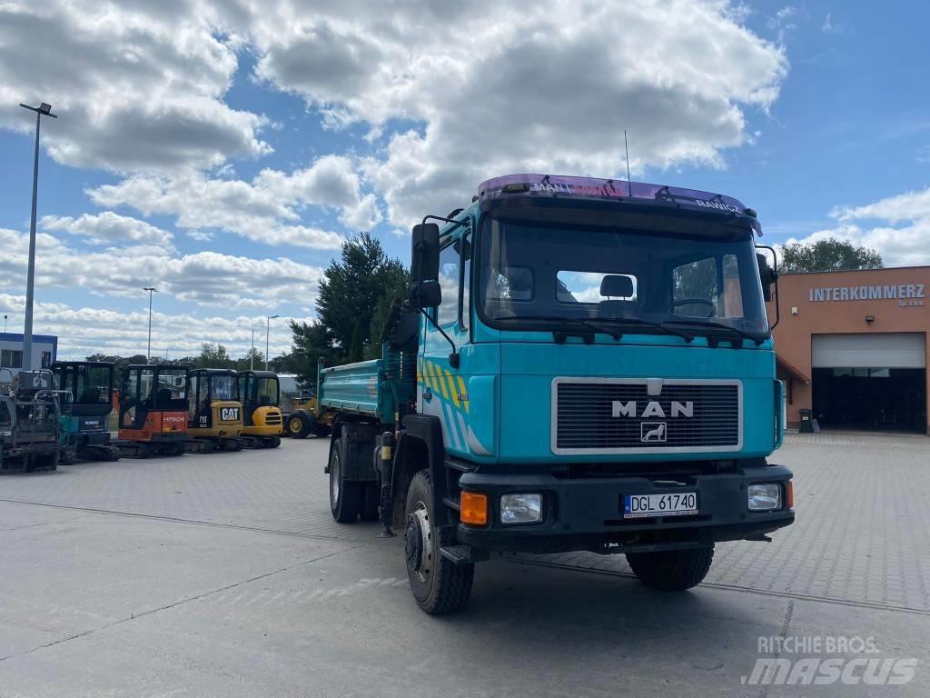 MAN 17.222 Tipper trucks