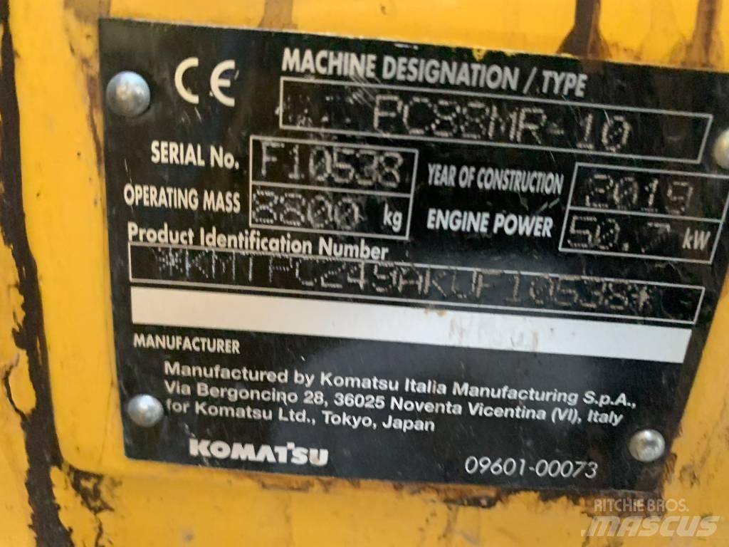 Komatsu PC 88 MR-10 Crawler excavators