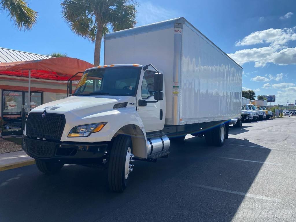 International MV 607 Van Body Trucks