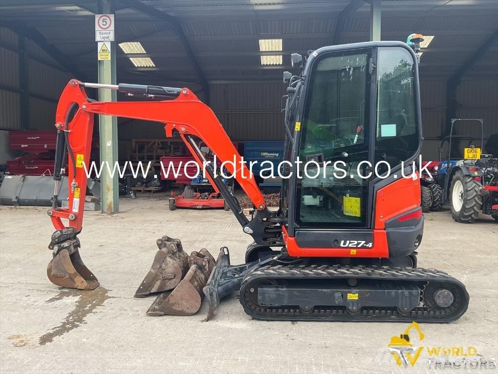 Kubota U 27-4 Mini excavators < 7t