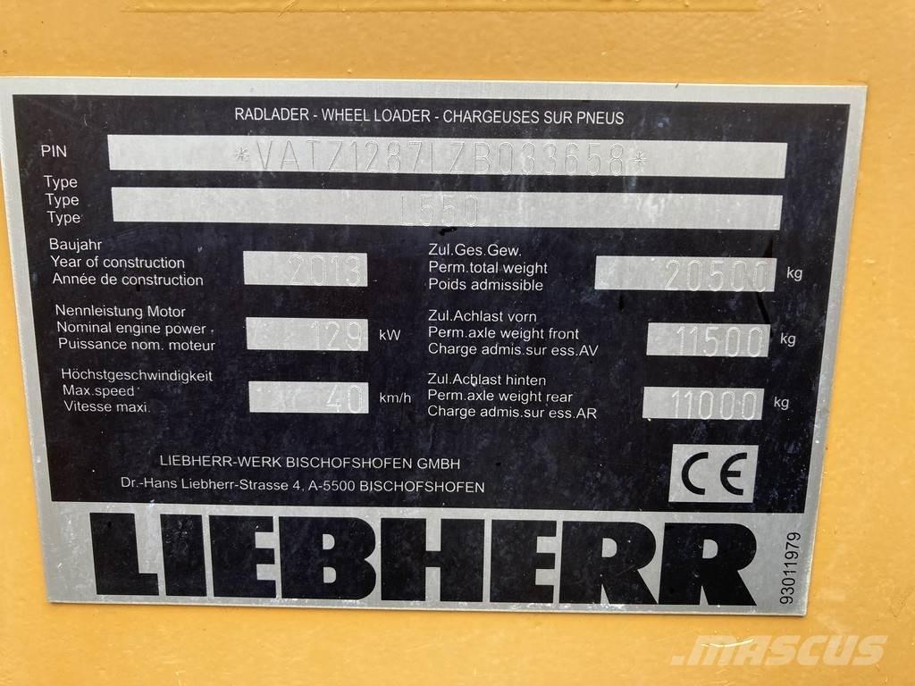 Liebherr L 550 Wheel loaders