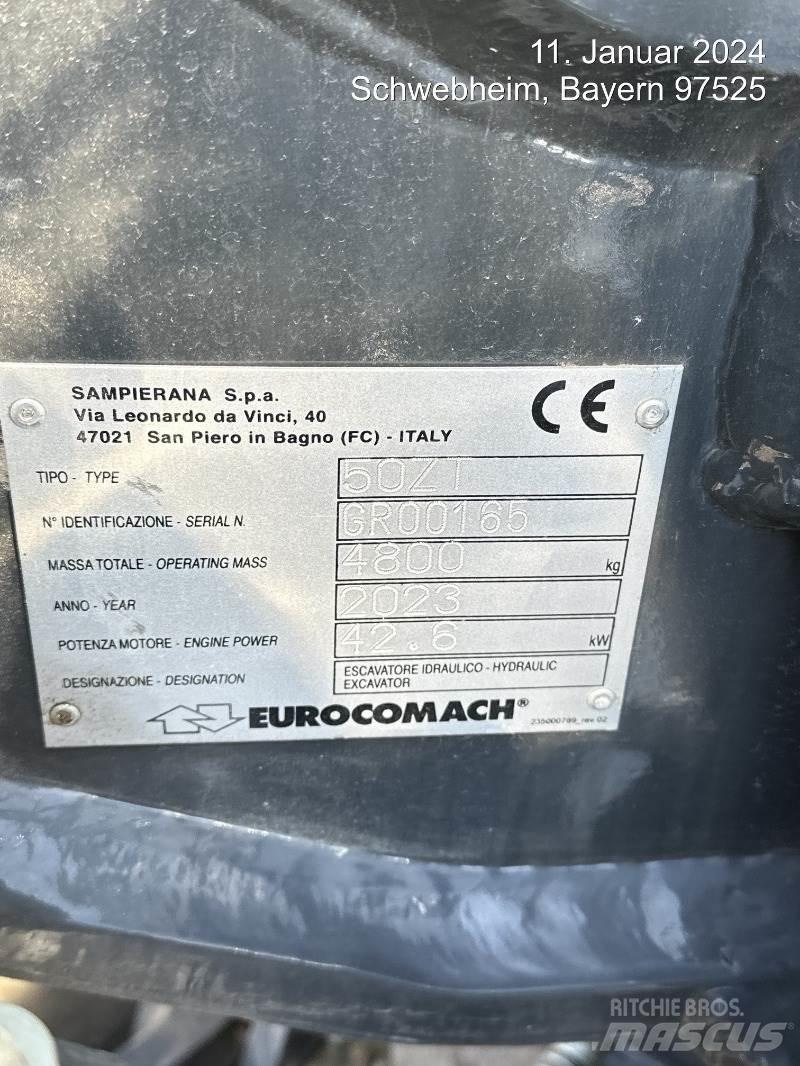 Eurocomach 50ZT Mini excavators < 7t