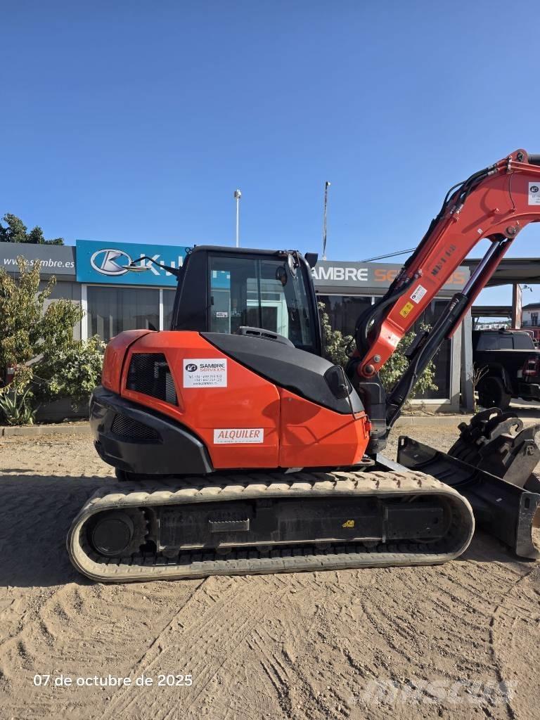 Kubota KX 080-4a2 Midi excavators  7t - 12t