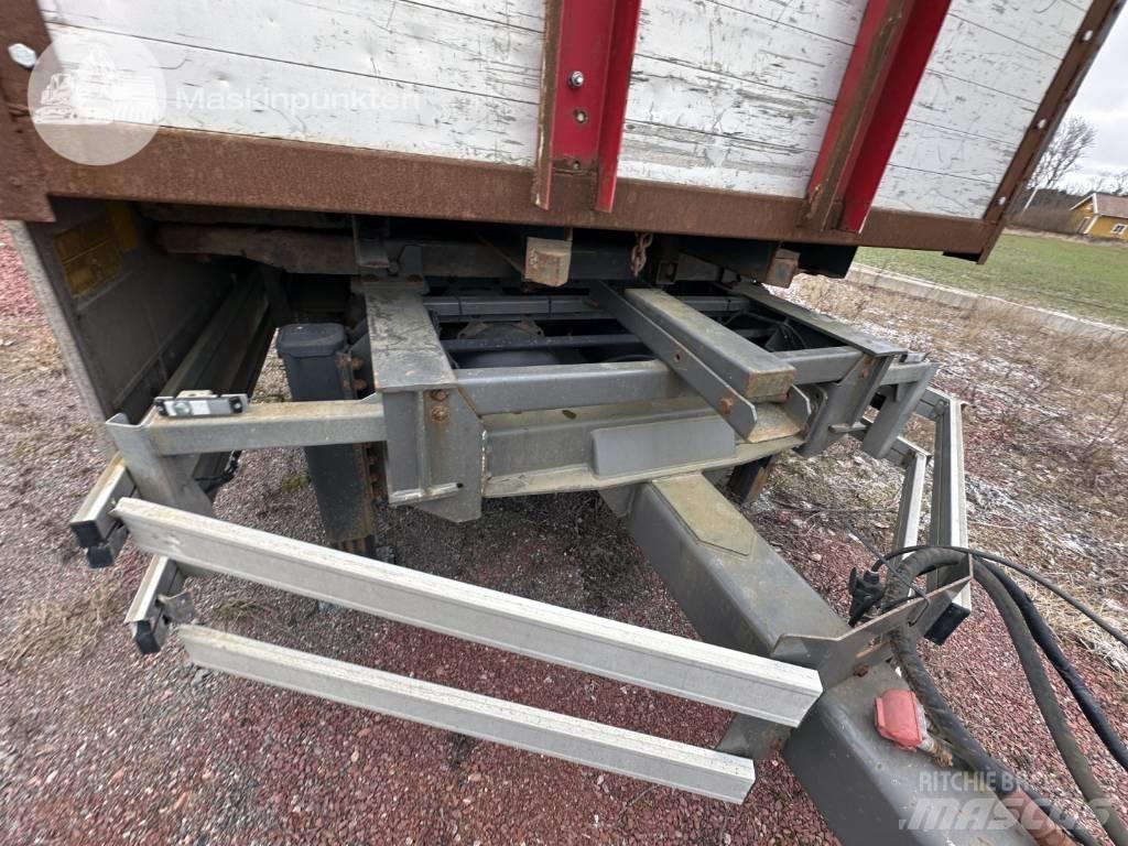  FAG ZKW 27/L7,5 Containerframe/Skiploader trailers
