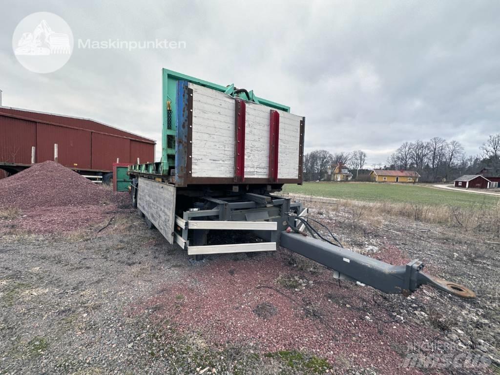  FAG ZKW 27/L7,5 Containerframe/Skiploader trailers