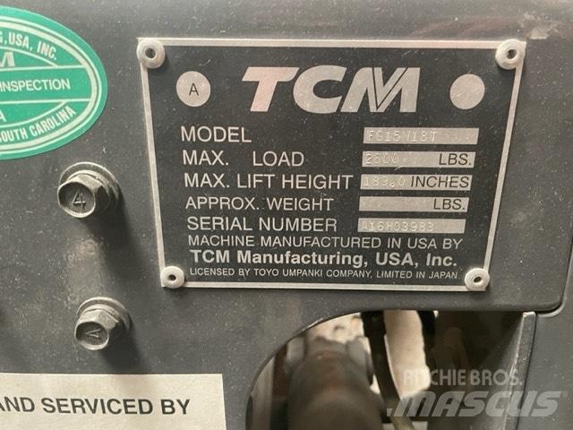 TCM FG15N18T Rough terrain truck