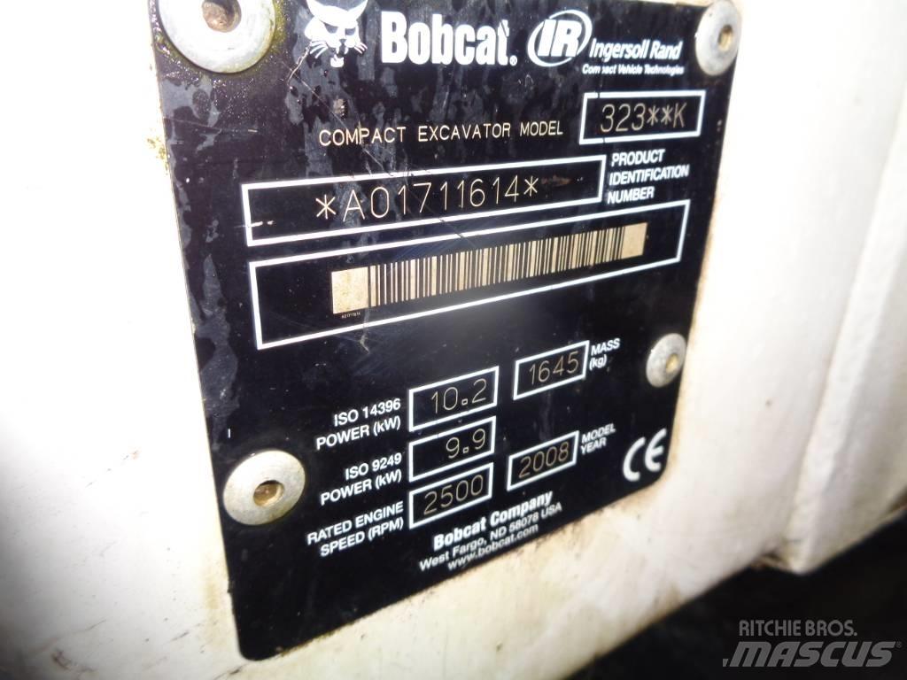 Bobcat 323 Mini excavators < 7t