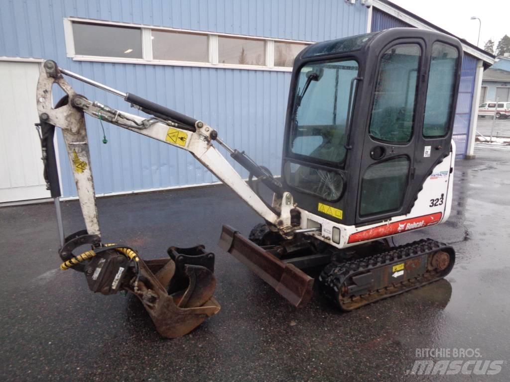 Bobcat 323 Mini excavators < 7t