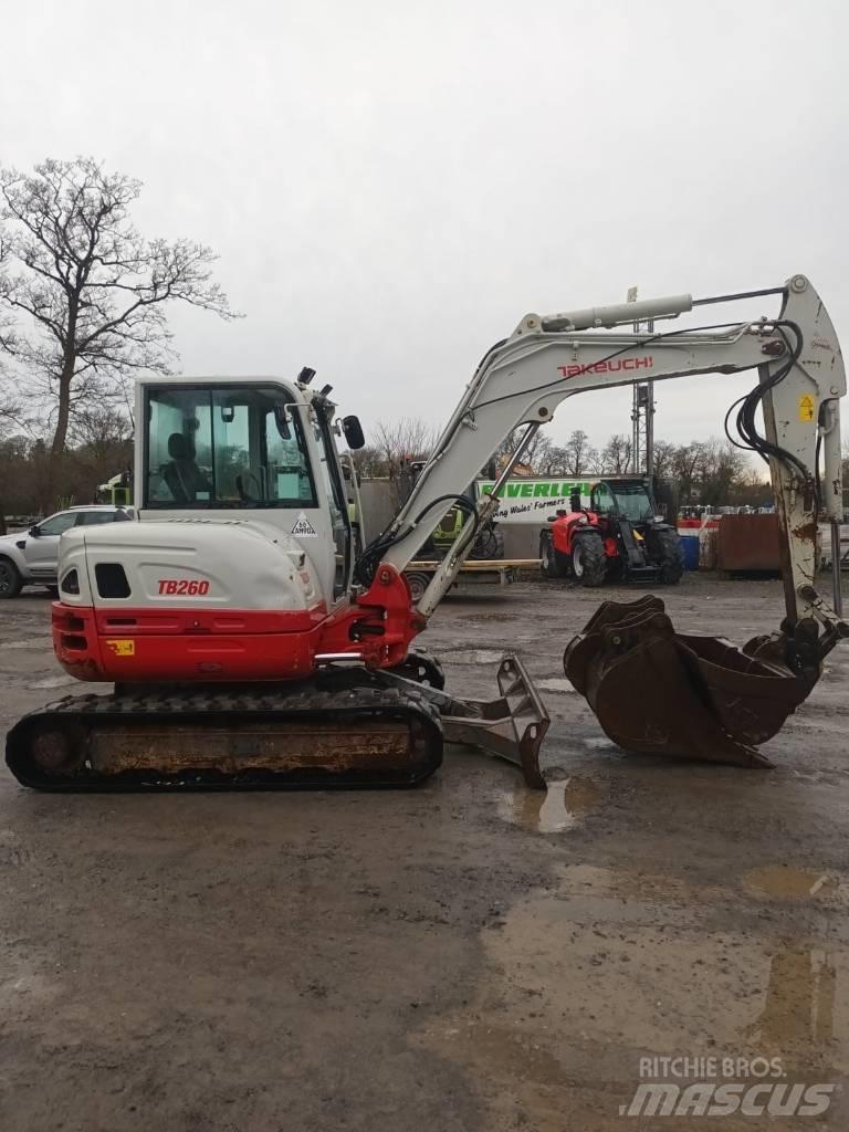 Takeuchi TB 260 Mini excavators < 7t