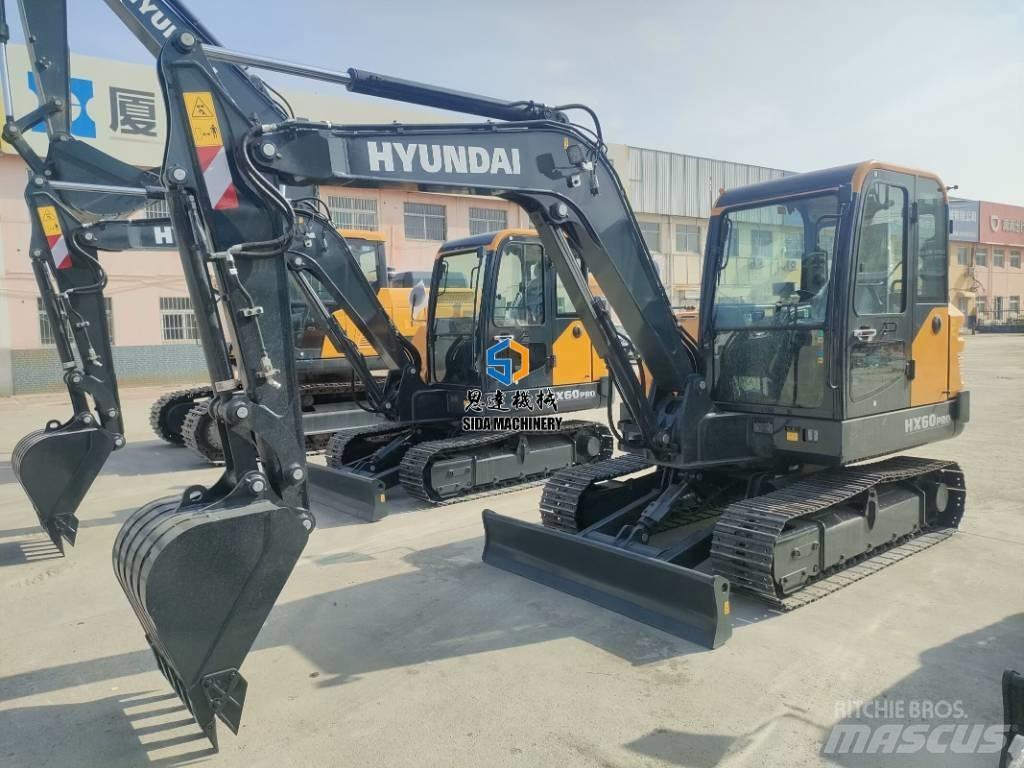 Hyundai HX60Pro Mini excavators < 7t