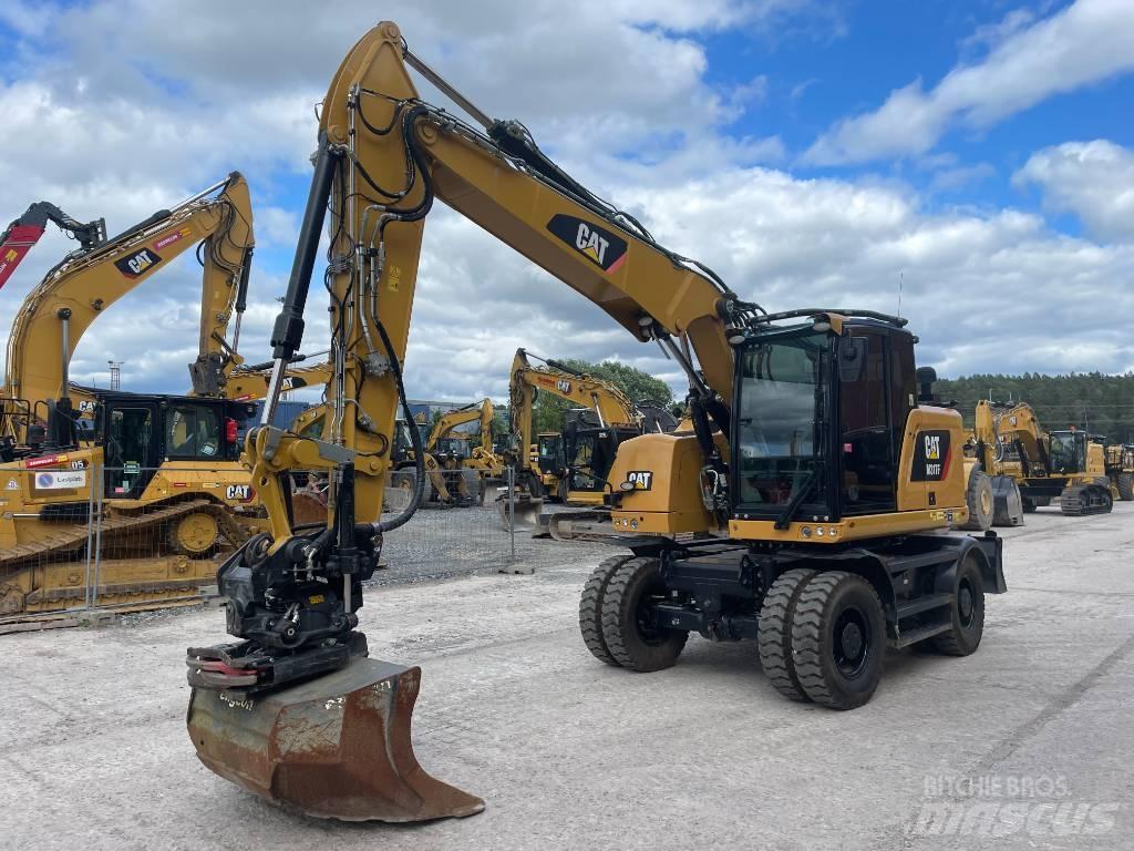 CAT M317F Wheeled excavators
