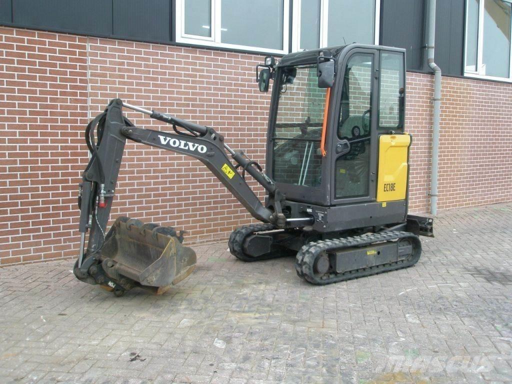 Volvo ECR18E Mini excavators < 7t