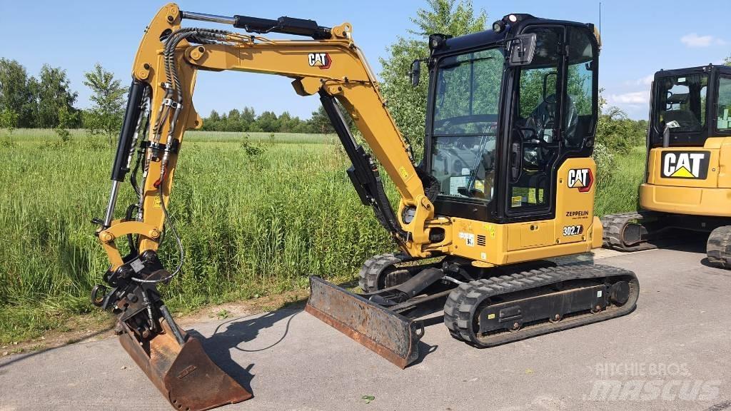 CAT 302.7 DCR 07A Mini excavators < 7t