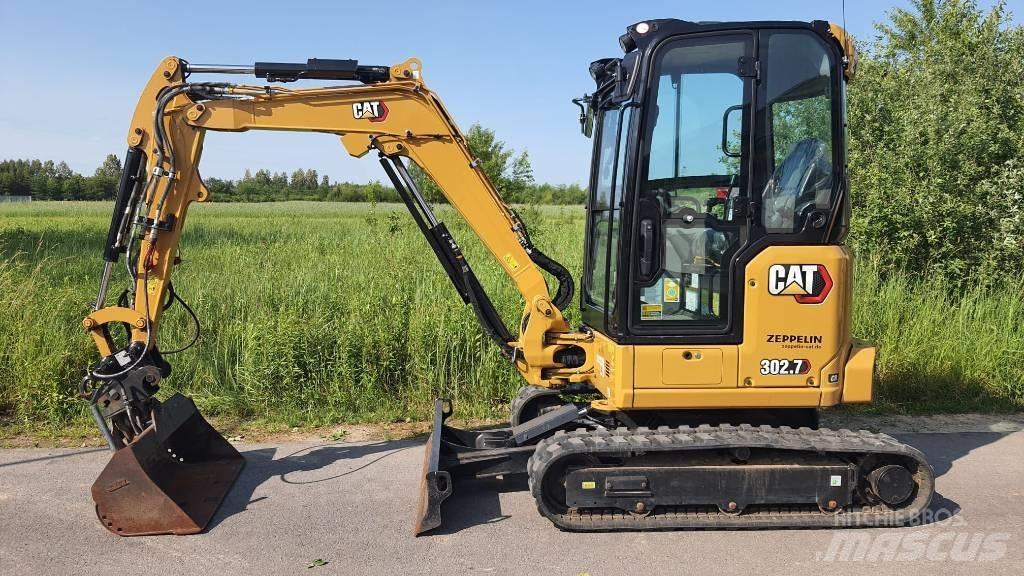 CAT 302.7 DCR 07A Mini excavators < 7t