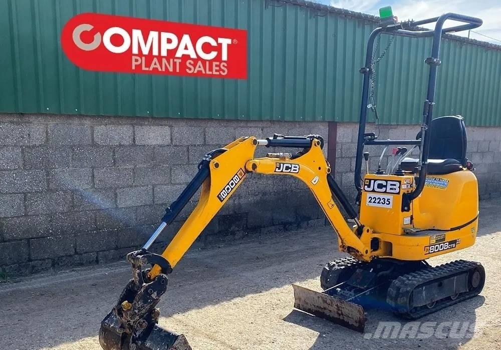 JCB 8008 Mini excavators < 7t