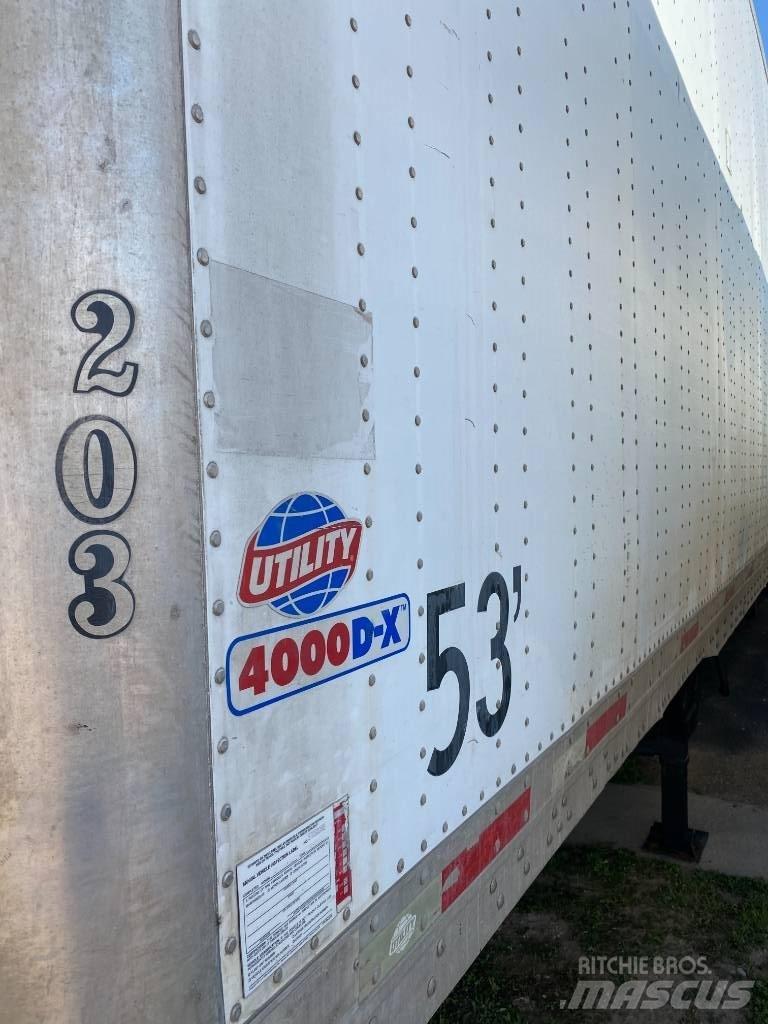 Utility Dry Van Van Body Trailers