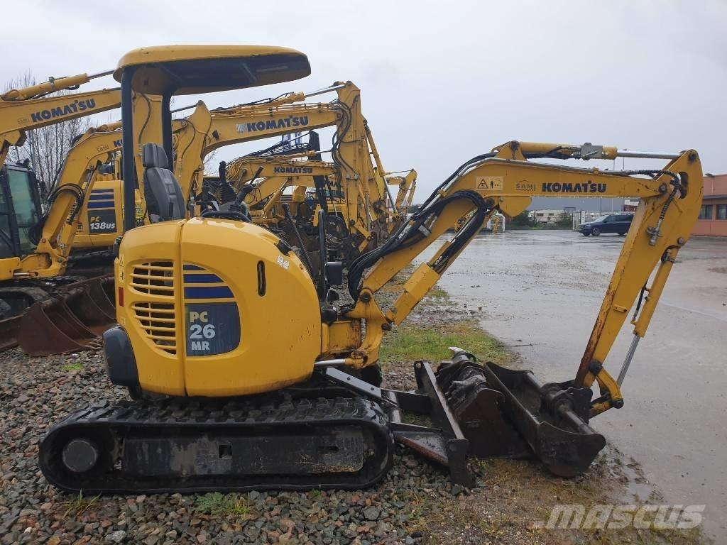 Komatsu PC26MR-3 Mini excavators < 7t
