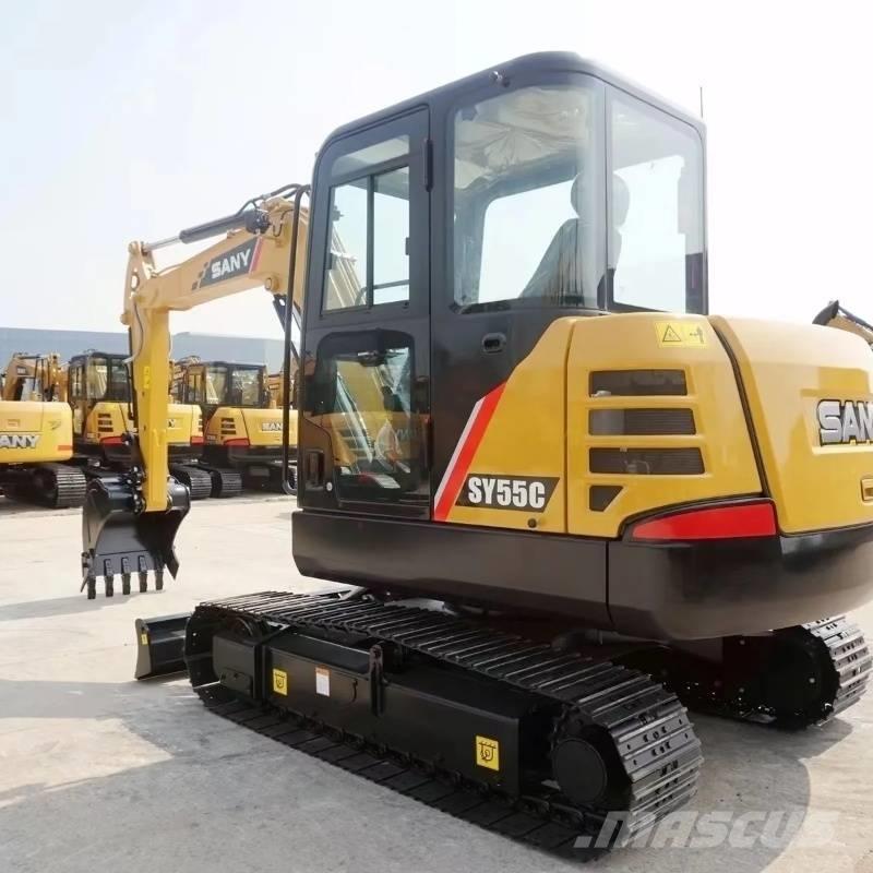 Sany SY 55 Crawler excavators
