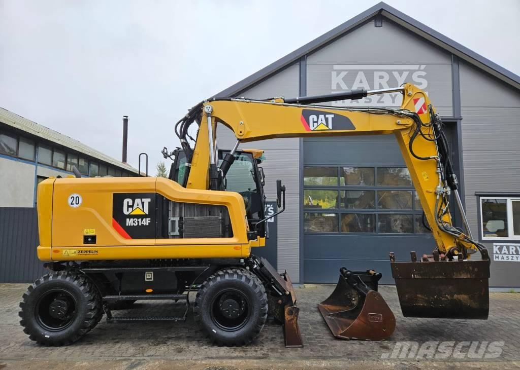 CAT M 314 Wheeled excavators