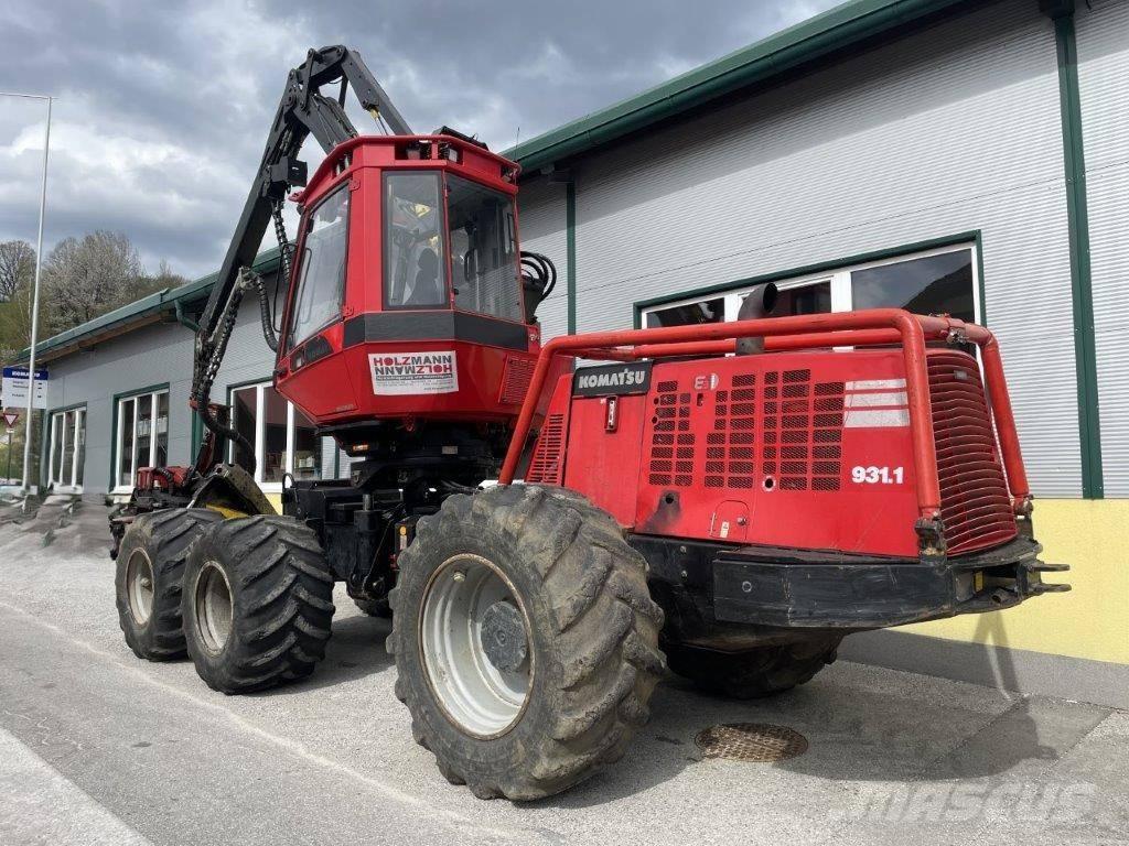 Komatsu 931.1 Harvesters