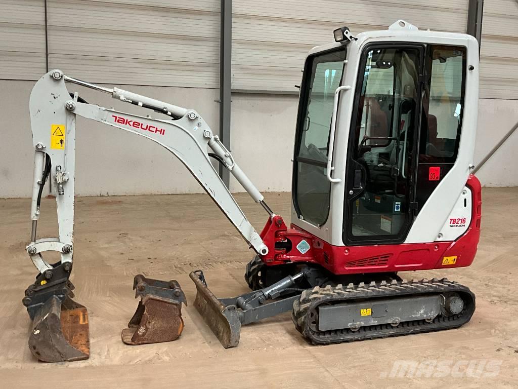 Takeuchi TB 216 Mini excavators < 7t