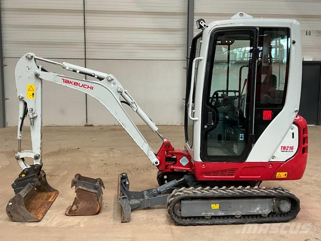 Takeuchi TB 216 Mini excavators < 7t