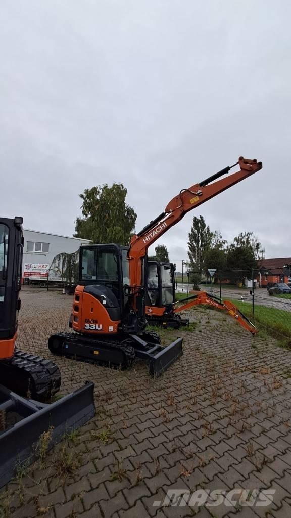 Hitachi ZX33U Crawler excavators