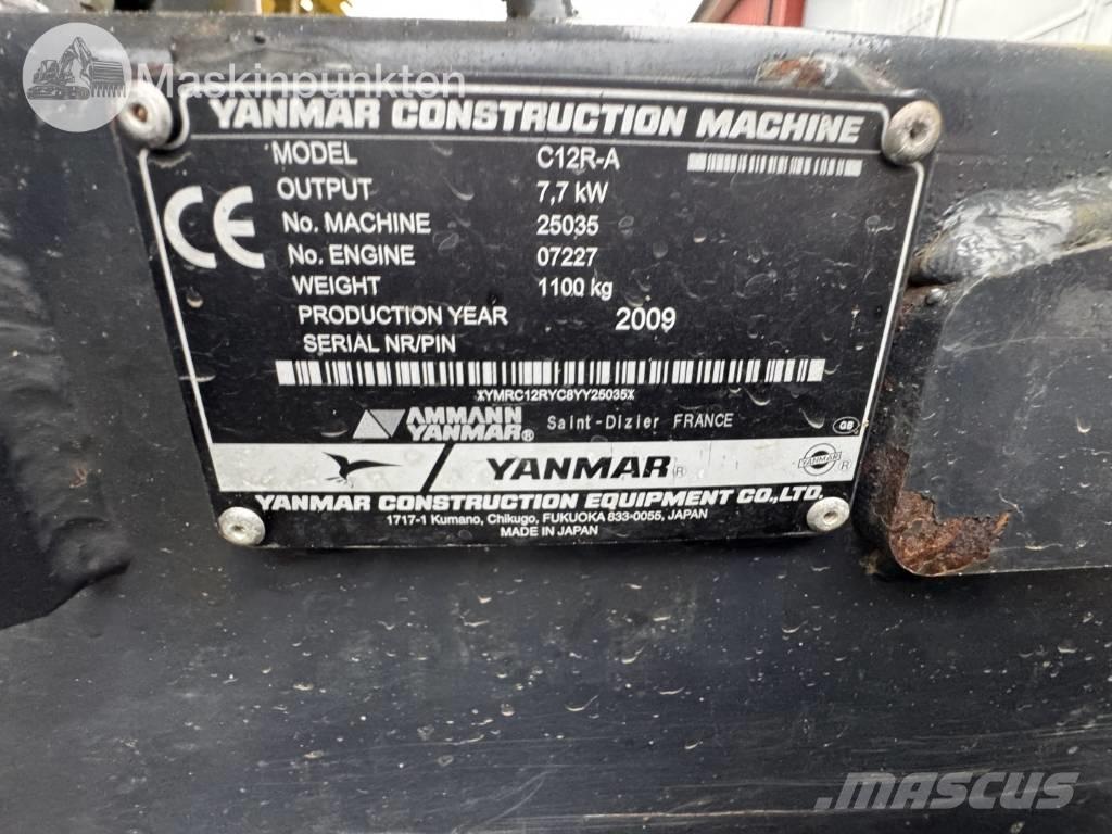 Yanmar C 12 R A Site dumpers
