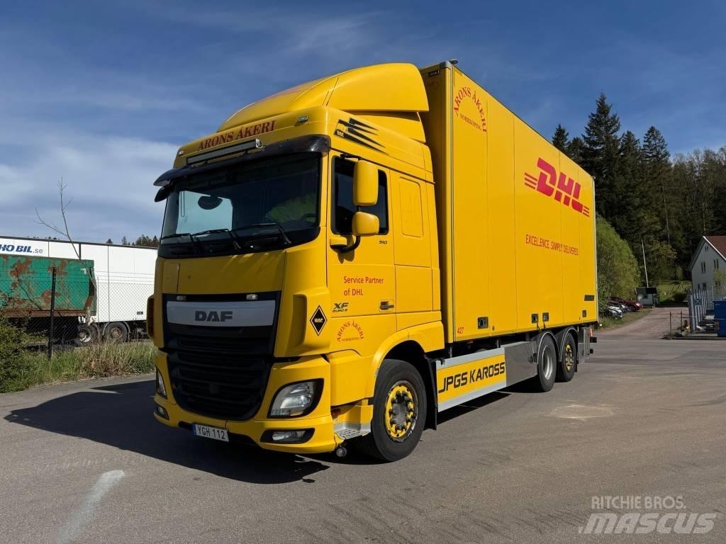 DAF XF 510 Van Body Trucks