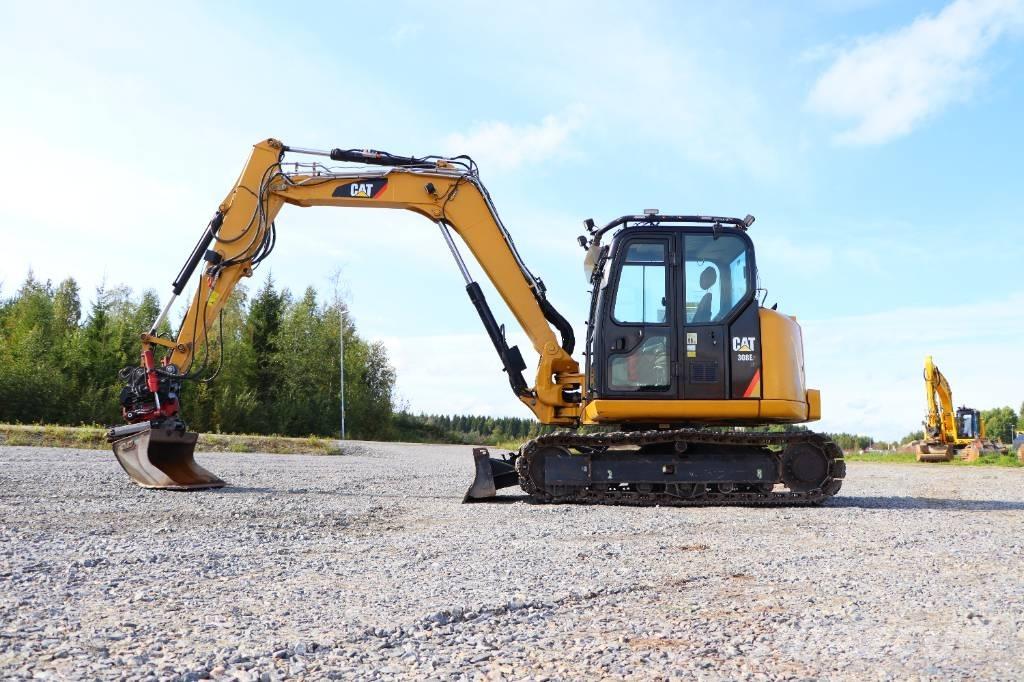 CAT 308 E2 CR Midi excavators  7t - 12t