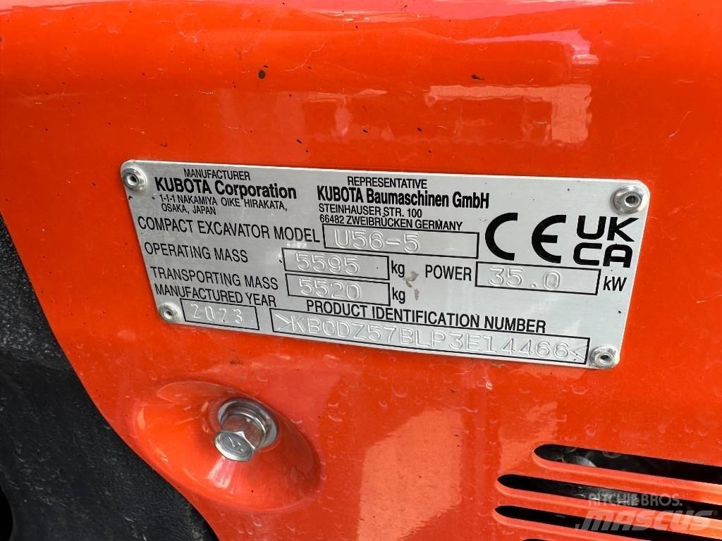 Kubota U 56-5 Mini excavators < 7t