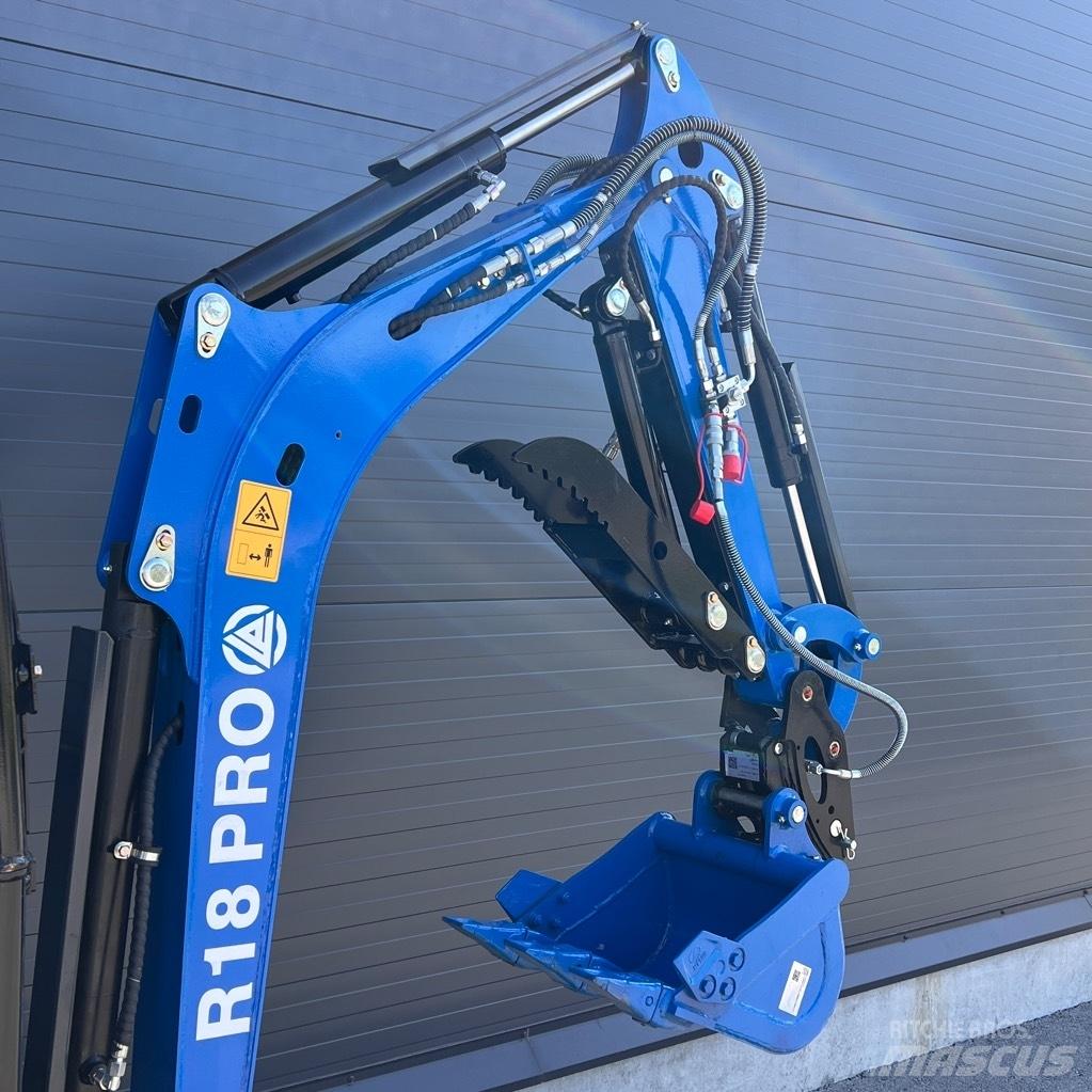 Rippa R18 Pro Mini excavators < 7t