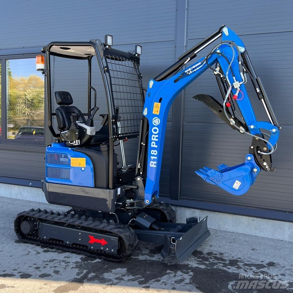 Rippa R18 Pro Mini excavators < 7t
