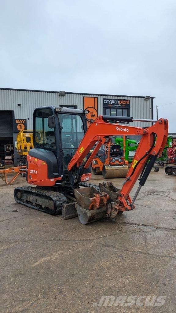 Kubota U 27-4 Mini excavators < 7t