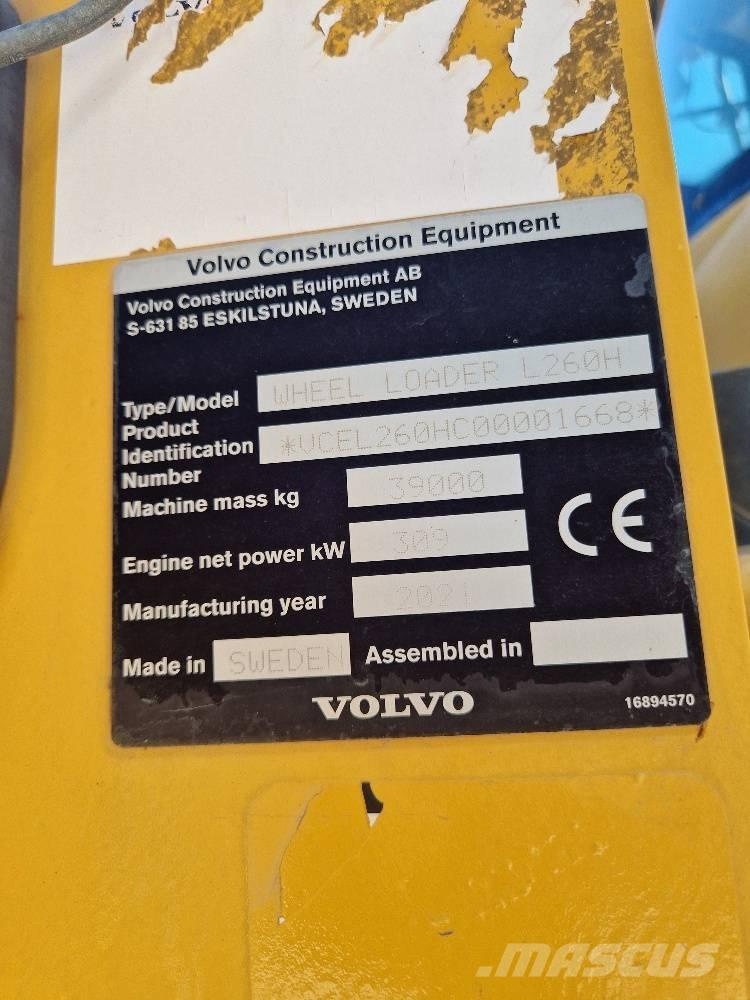 Volvo L 260 H Wheel loaders