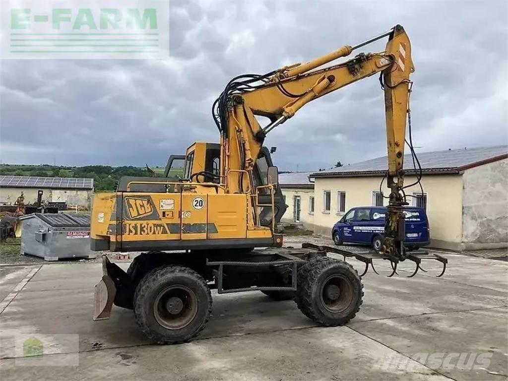 JCB js 130 w Wheeled excavators