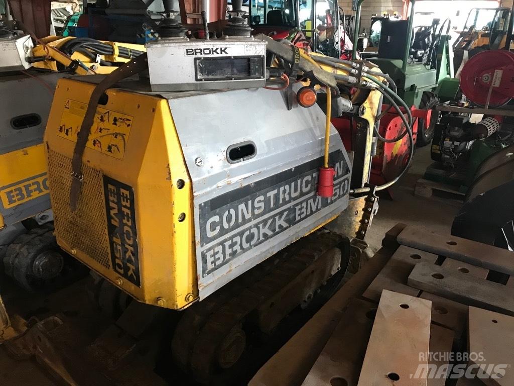 Brokk BM150E Mini excavators < 7t