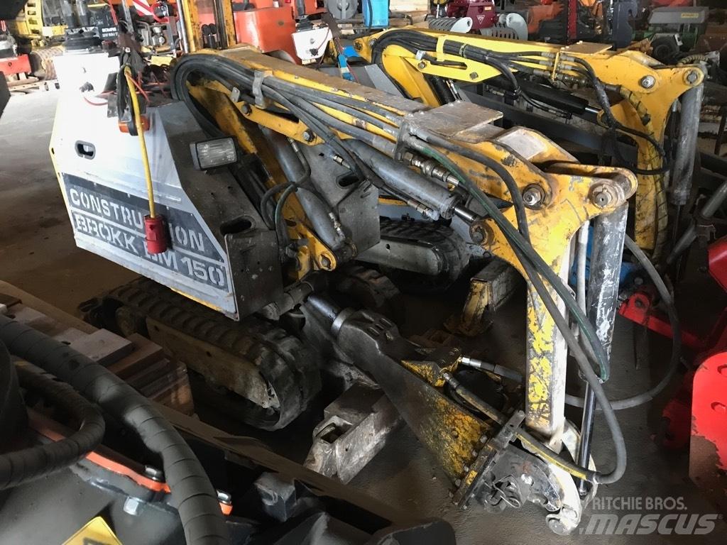 Brokk BM150E Mini excavators < 7t