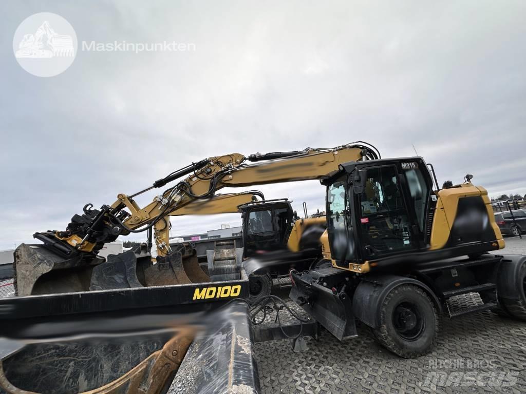CAT M 315 Wheeled excavators