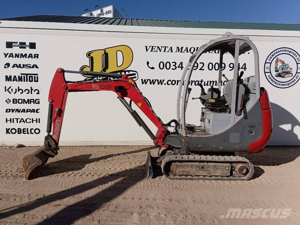 Neuson 1503 RD Mini excavators < 7t