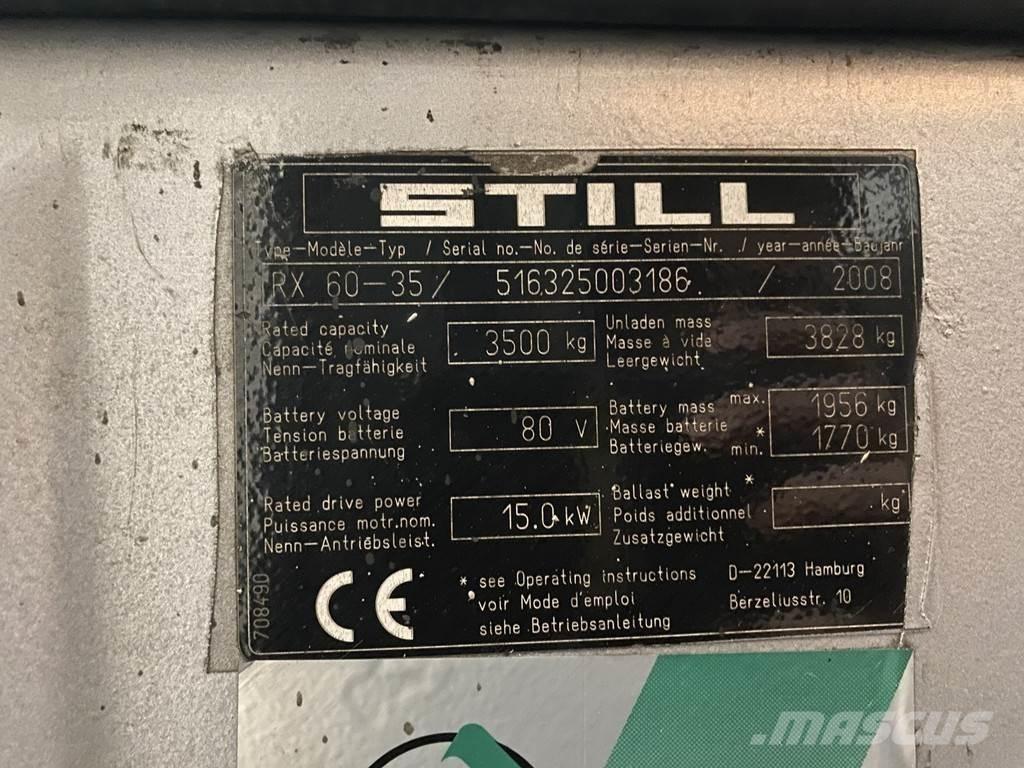Still RX60-35 Electric forklift trucks