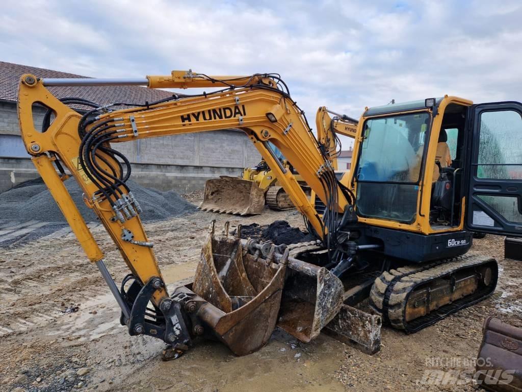 Hyundai R60CR-9A Mini excavators < 7t