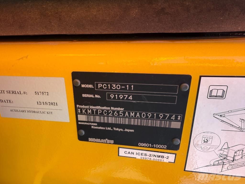 Komatsu PC130-11 Crawler excavators