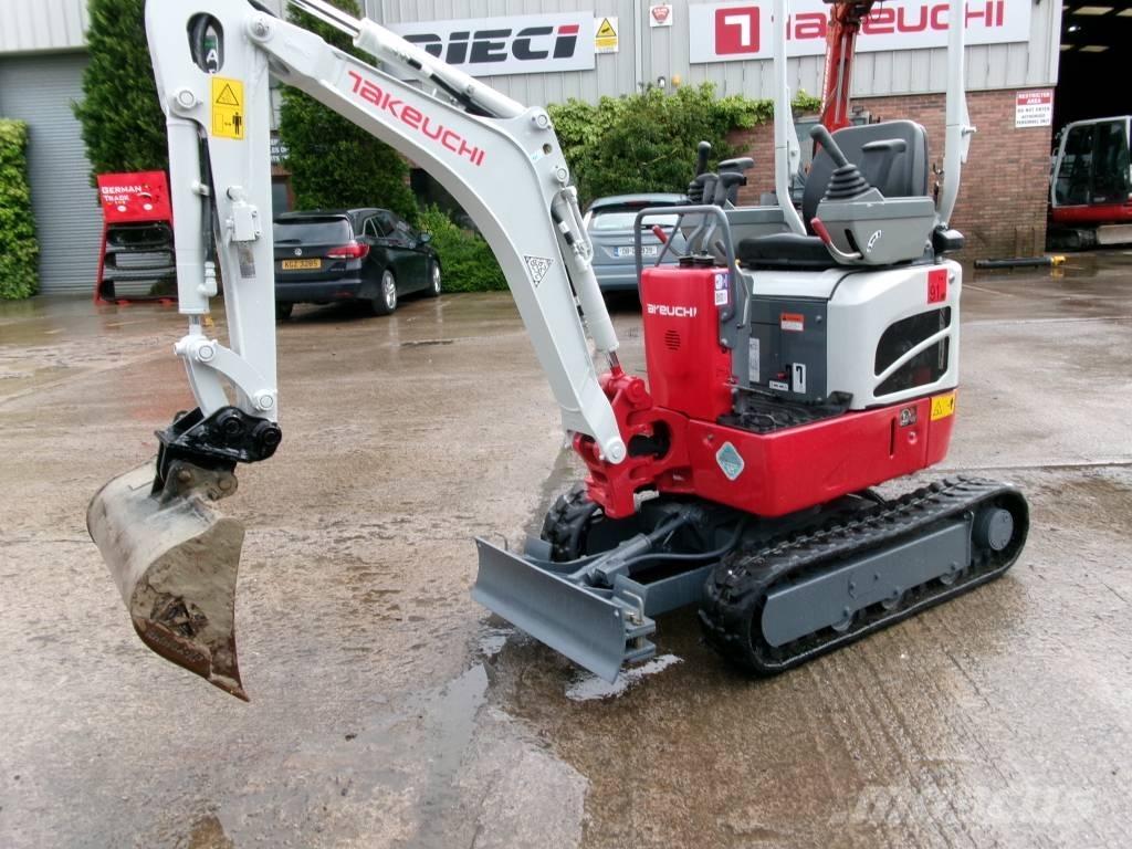 Takeuchi TB 210 R Mini excavators < 7t