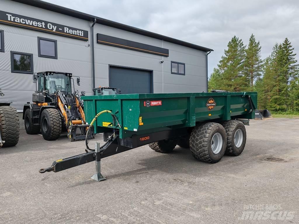 Palmse Trailer 1600 Tipper trailers
