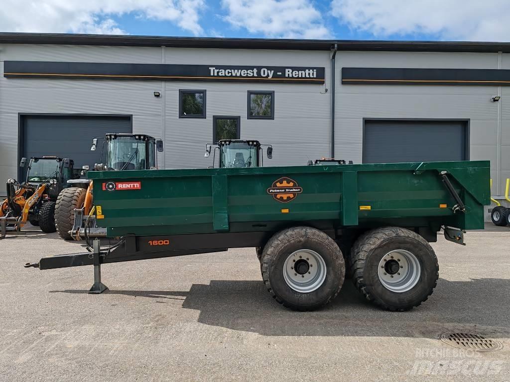 Palmse Trailer 1600 Tipper trailers