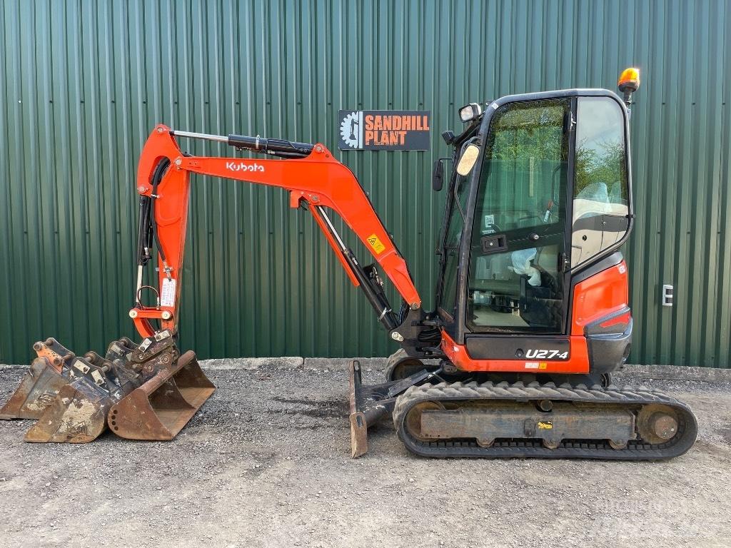 Kubota U 27-4 Mini excavators < 7t