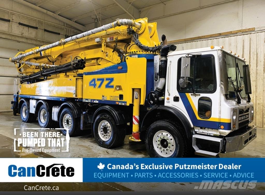 Putzmeister (#188) 32M Concrete pumps