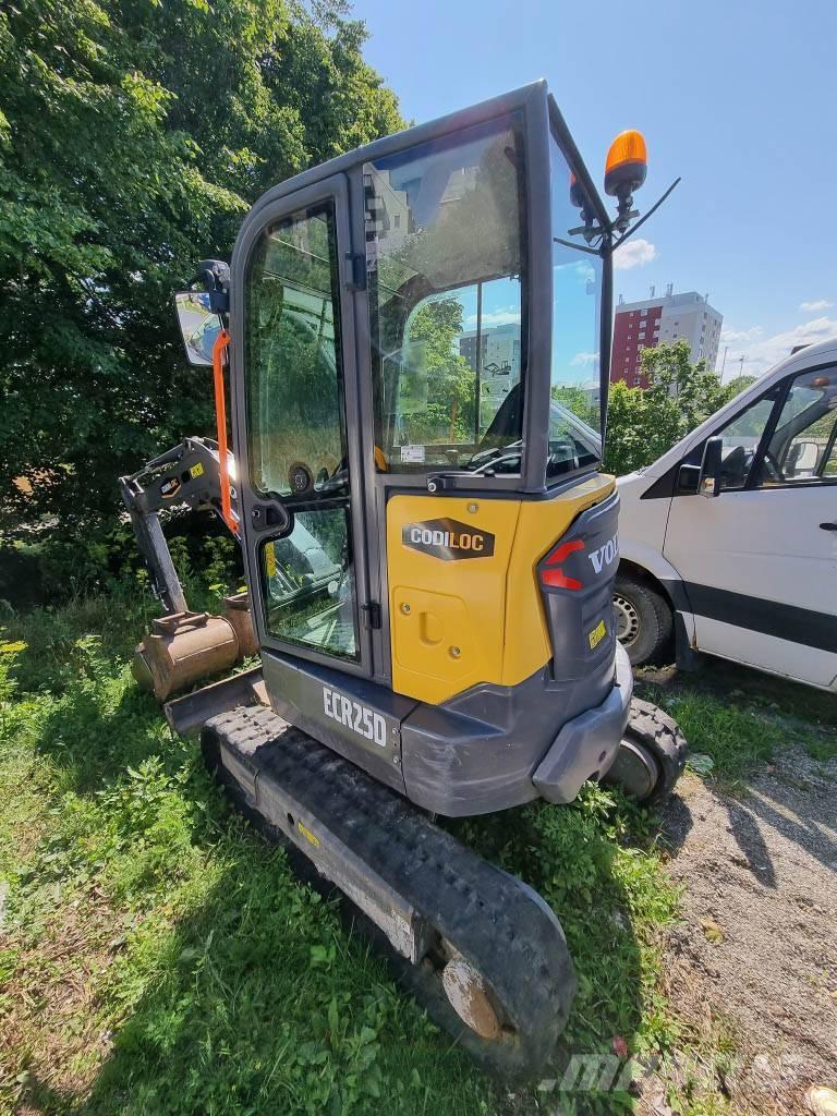 Volvo ECR 25 D Mini excavators < 7t