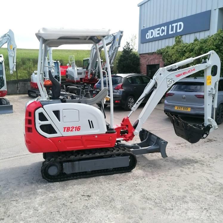 Takeuchi TB216 Mini excavators < 7t